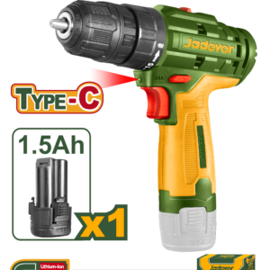 Taladro Inalambrico 12V,  20Nm  0-400/0-1500rpm