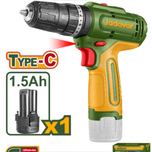 Taladro Inalambrico 12V,  20Nm  0-400/0-1500 rpm 1.5 Ah