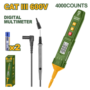 Multimetro Digital CAT III 600V 4000 Cuentas
