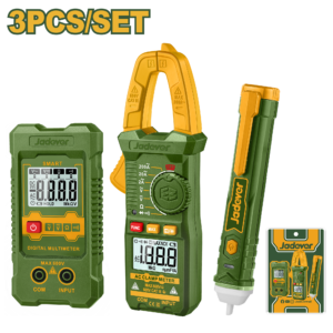 Set de Testers Electricos Pinza, Multimetro y Detector