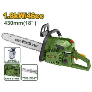 Motosierra de Gasolina 18" 46cc 1.8 Kw