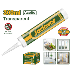 Sellador de Silicon Acetico 300ml (Transparente)