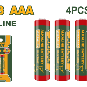 Baterias Alkalinas  AAA 1.5V LR03 4 Pzas