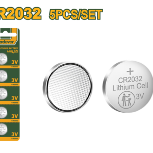 Bateria de Litio de 3V CR2032 5pzas
