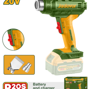 Pistola de Calor 20V 300/550°C  100/200 L/min