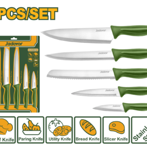 Juego de Cuchillos de Cocina 5 Pzas (3.5", 5" y 8")