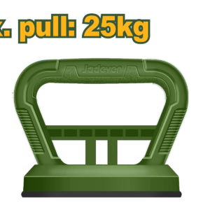 Portavidrio de 115mm  ABS, Soporta 25kg de Succion