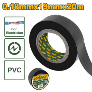 Teipe Negro 0.18mm x 19mm x 20m