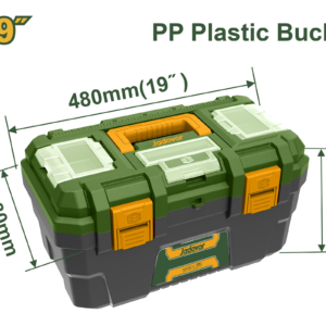 Caja de Herramientas Plastica 19" 18Kg Hebilla Plastica
