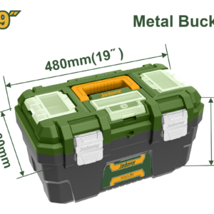 Caja de Herramientas Plastica 19" 18kg Hebilla Metalica