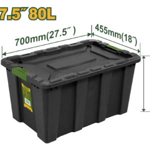 Contenedor Plastico 27.5" 80lts