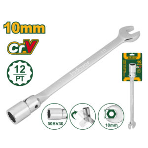 Llave y Dado de 10mm