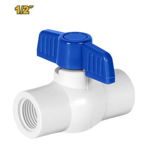 Valvula de Bola c/Rosca 1/2" PVC