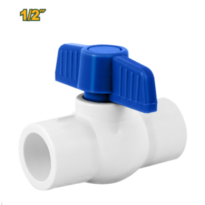 Valvula de Bola p/Pegar 1/2" PVC