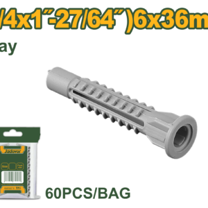 Ramplug Universal Plastico 6 x 36mm 60 pcs