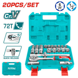 Juego de Dados 20 pzas 1/2"