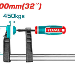 Prensa Sargento tipo F 120x800mm 450 Kg